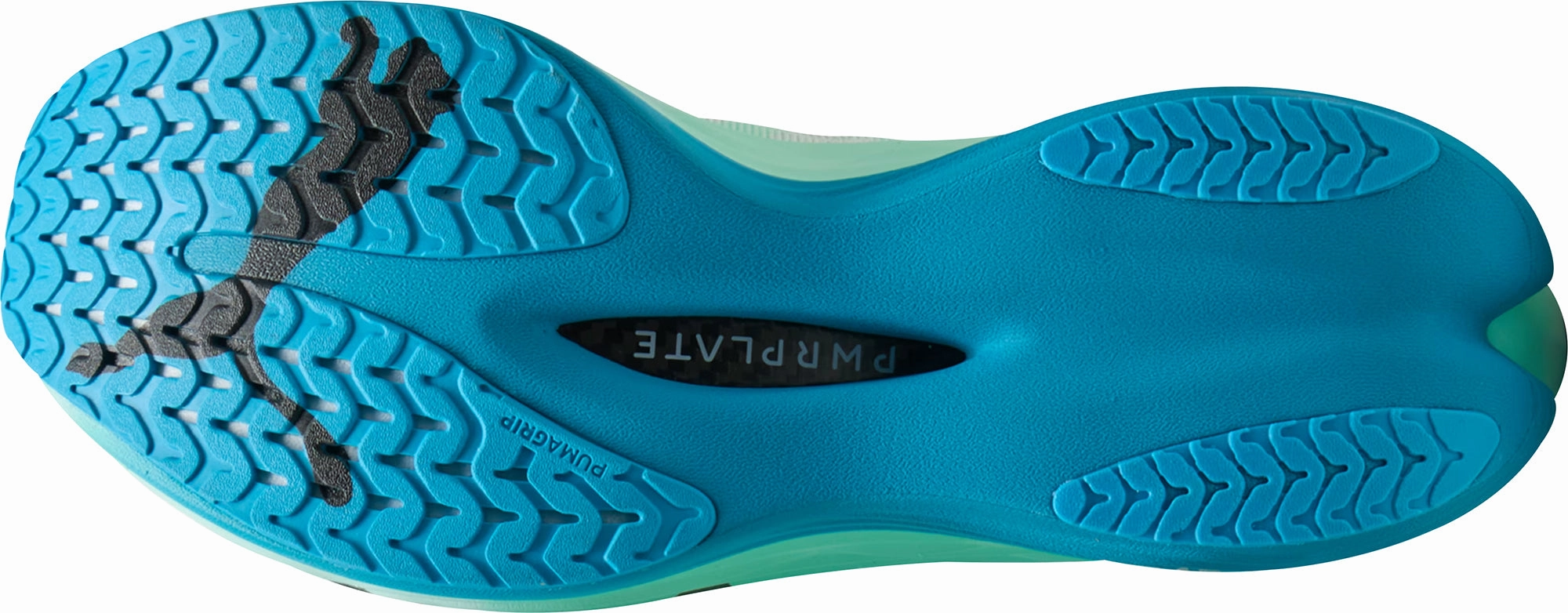 Durable Material anti - blister running shoes Puma Deviate Nitro Elite 3 Mens Running Shoes - Green