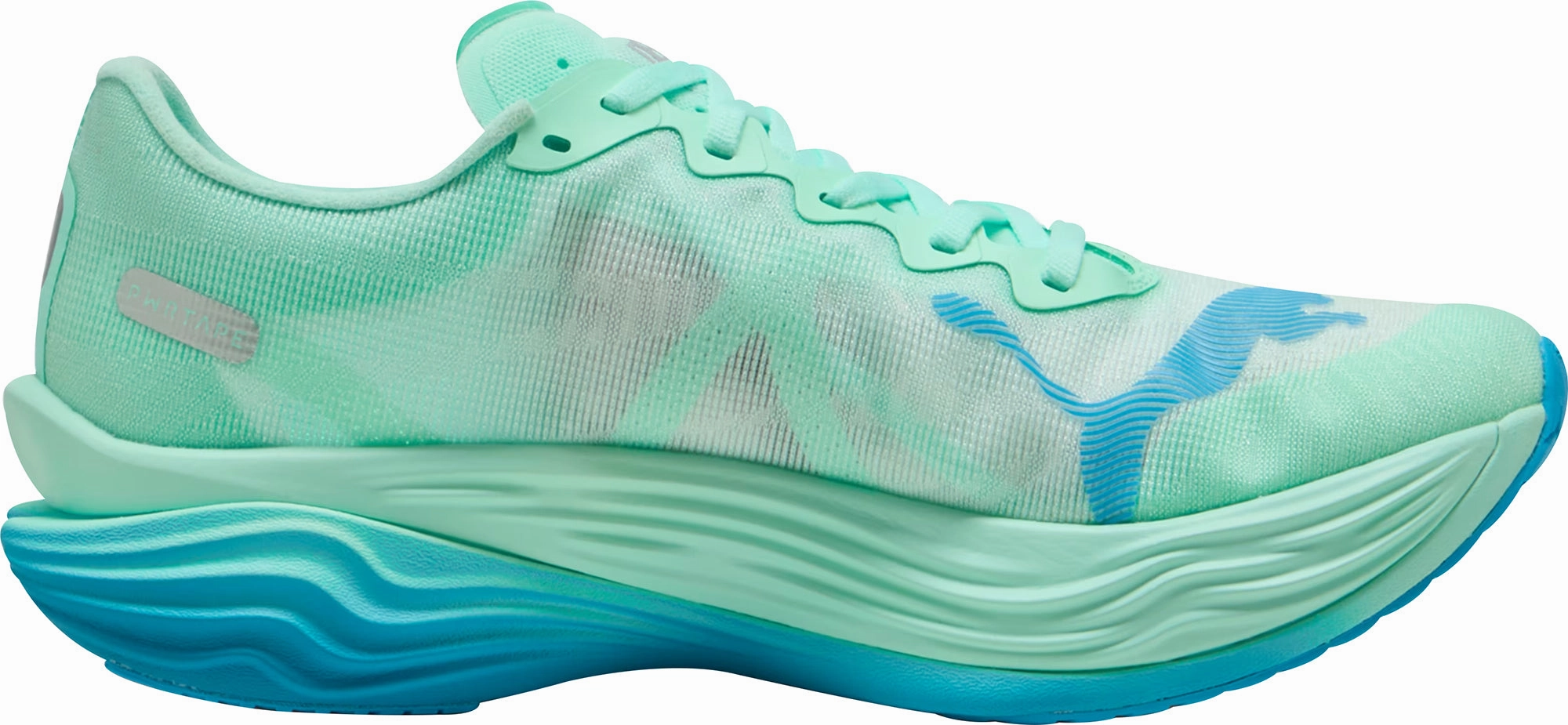 Shear Reduction Tech canoeing - running shoes Puma Deviate Nitro Elite 3 Mens Running Shoes - Green