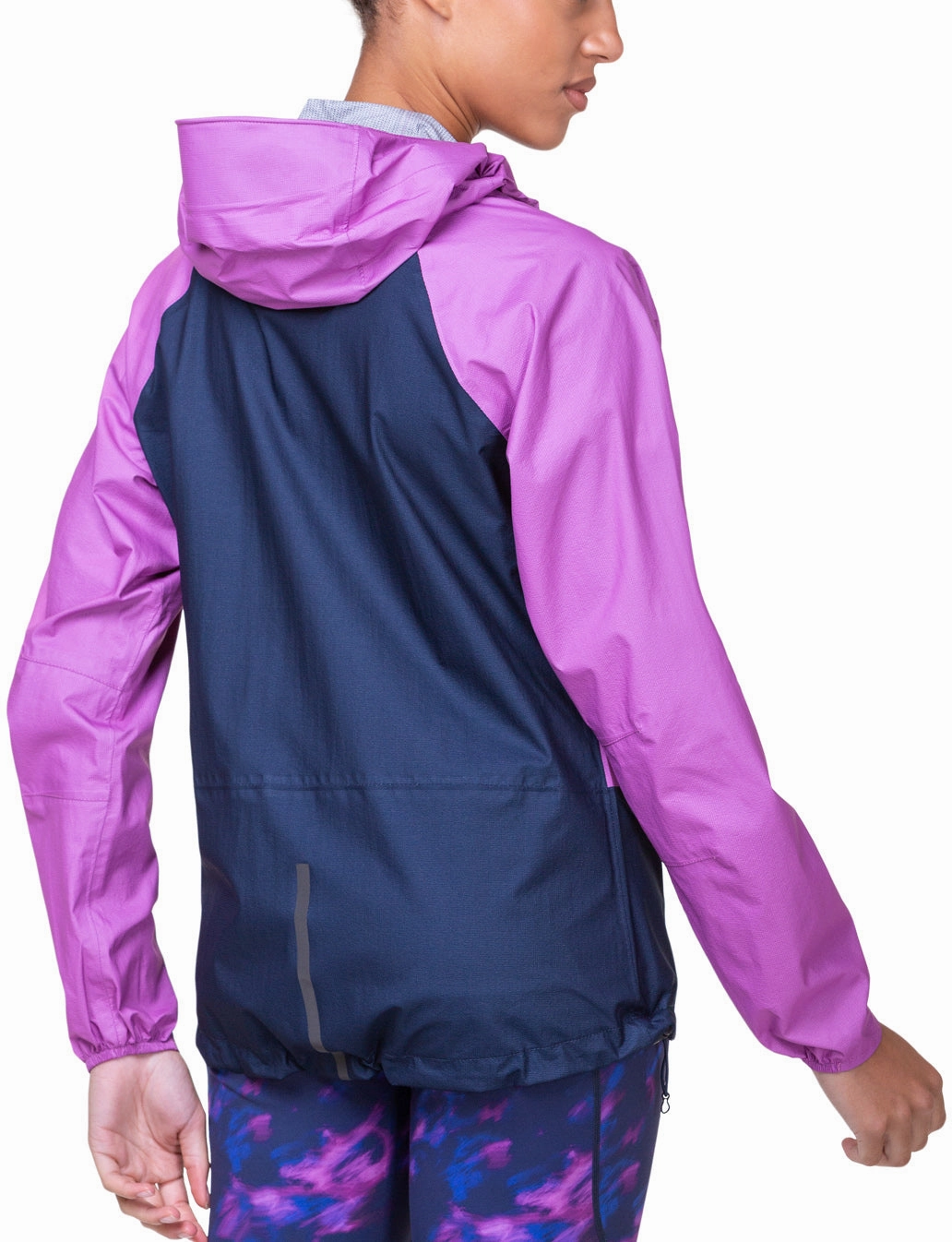 Ronhill Tech Fortify Waterproof Womens Running Jacket - Blue DualZipper
