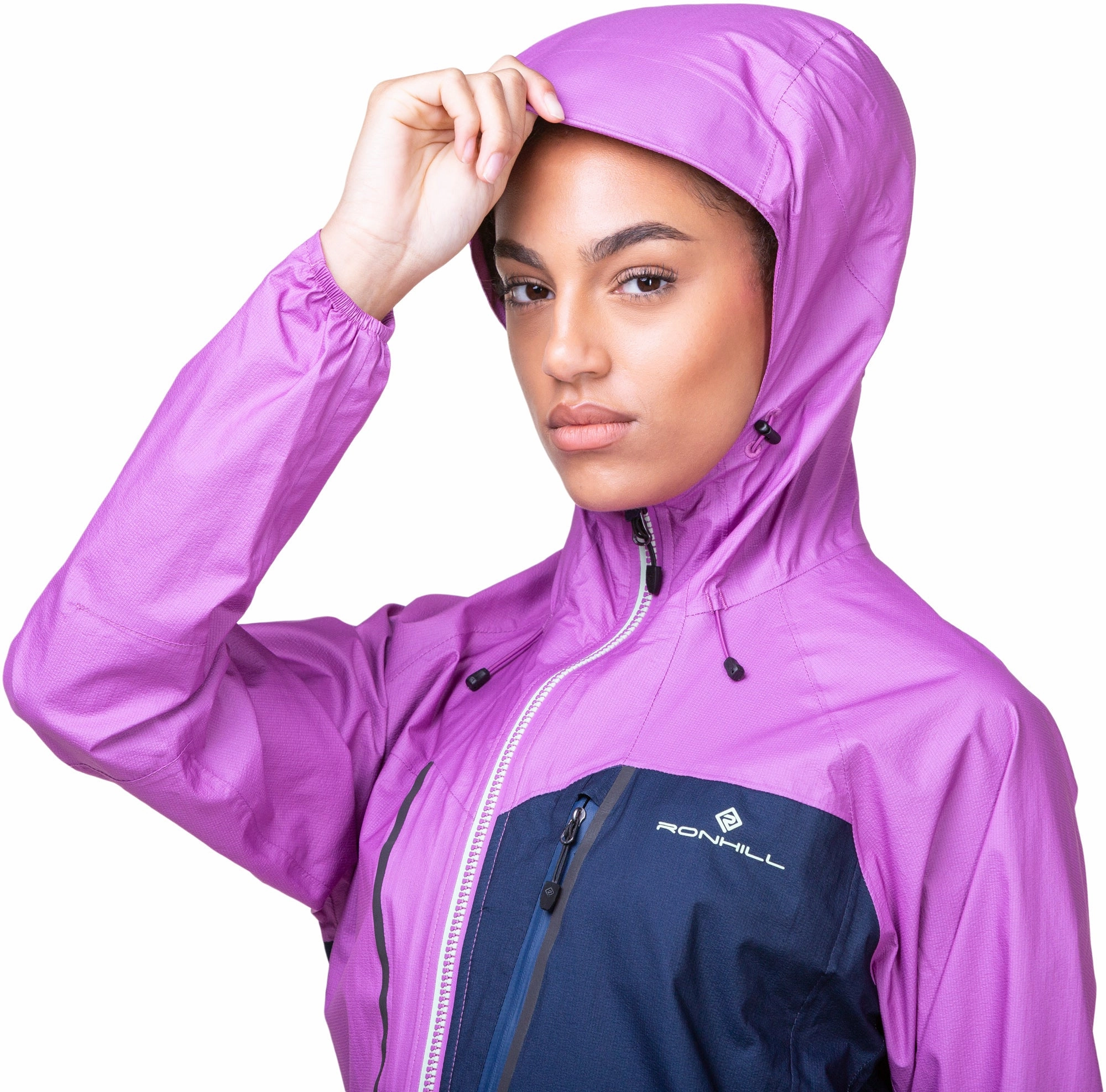 Discover Improve Ronhill Tech Fortify Waterproof Womens Running Jacket - Blue