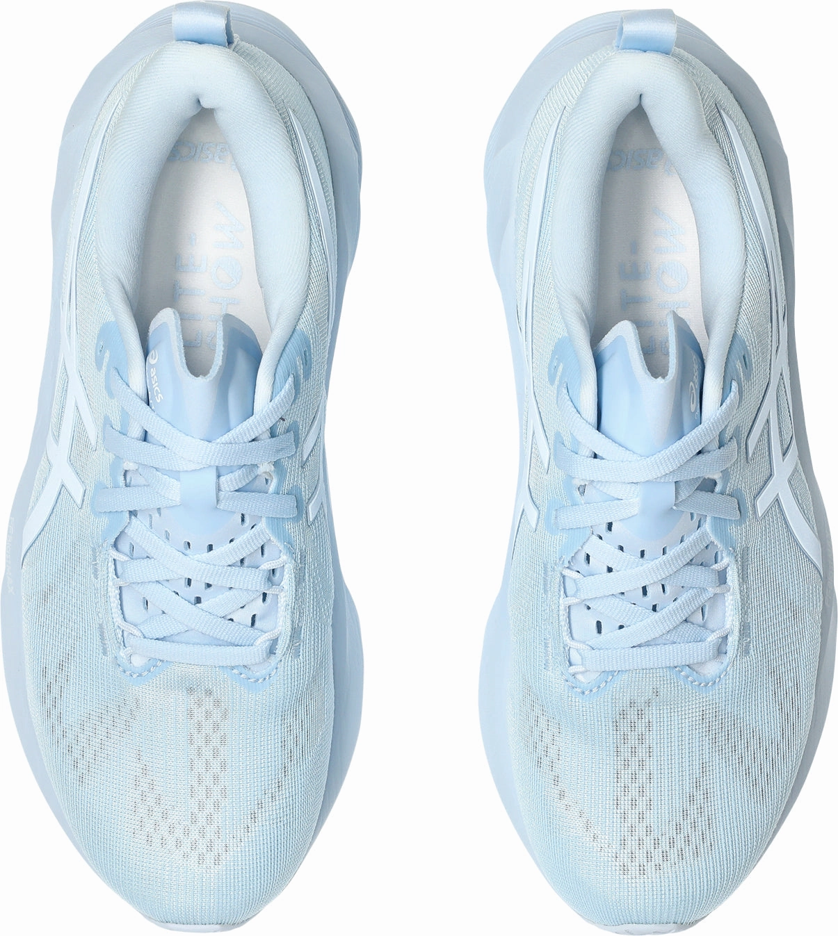 Asics NovaBlast 5 Lite-Show Womens Running Shoes - Blue Step By Step