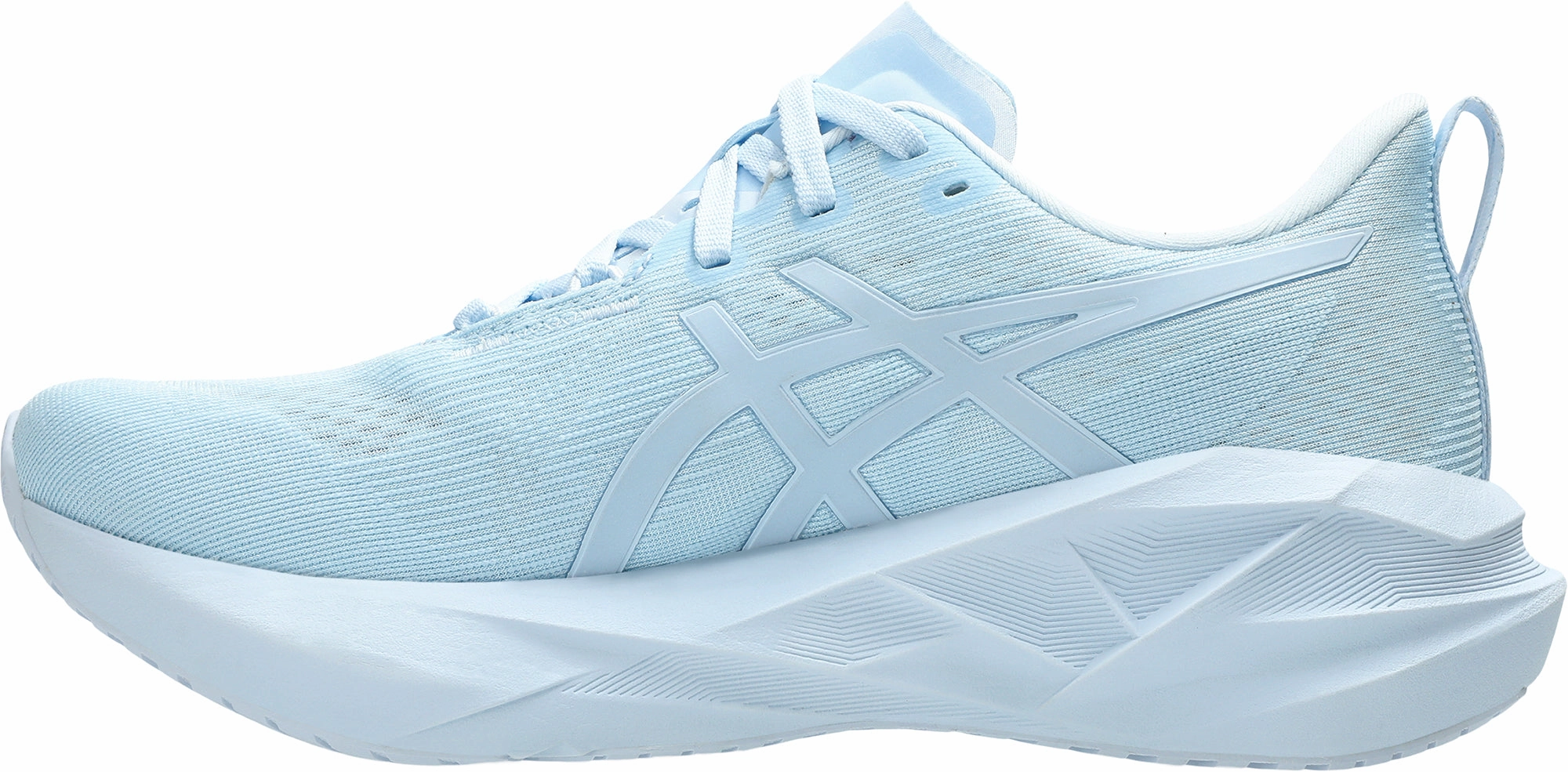 Asics NovaBlast 5 Lite-Show Womens Running Shoes - Blue Sneaker Deals