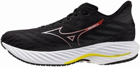 Mizuno Wave Rider 28 Mens Running Shoes - Black Fashion Base Comfortable Design
