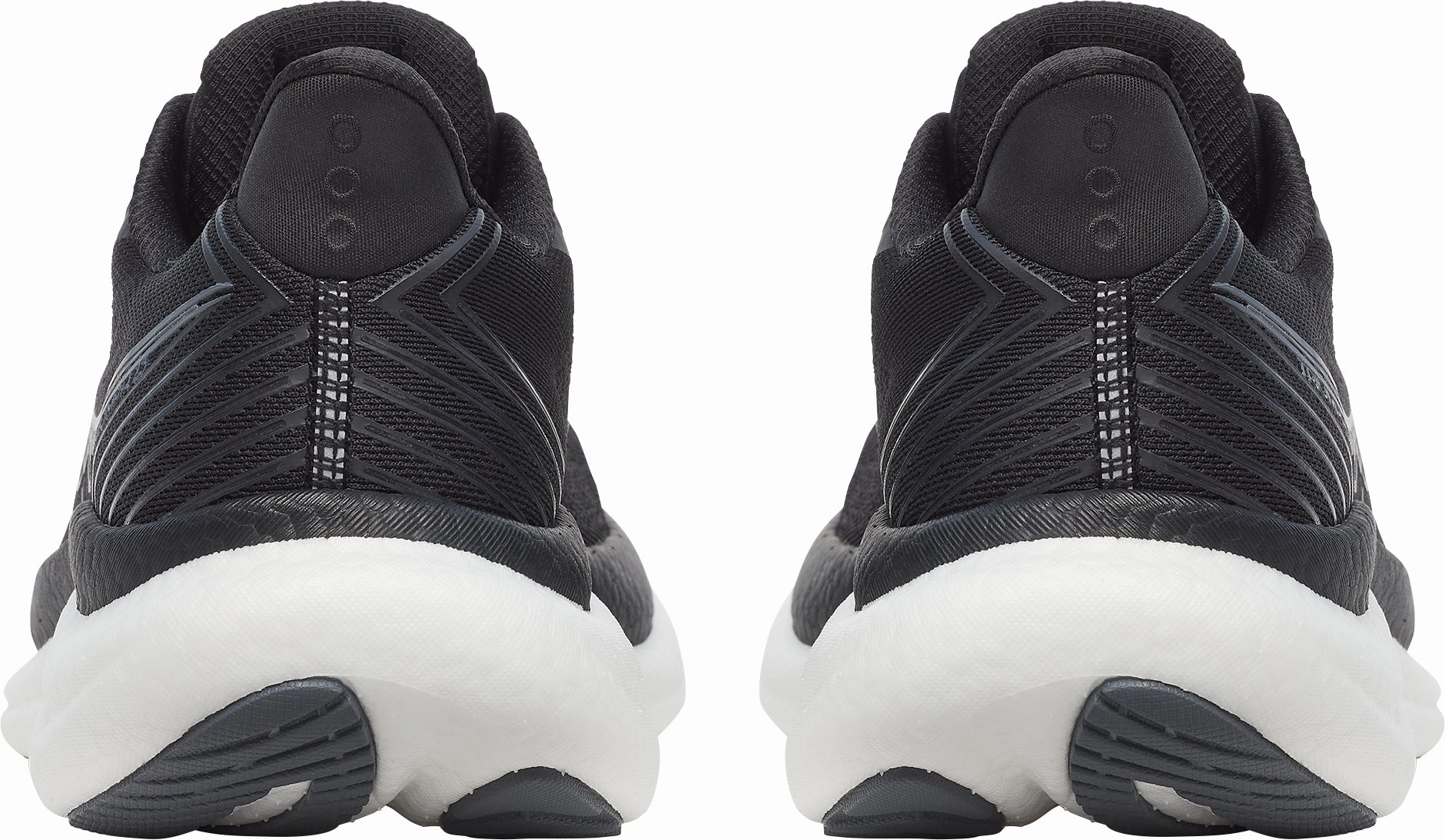 Agile Response Stretch Gusset Saucony Triumph 23 WIDE FIT Womens Running Shoes - Black