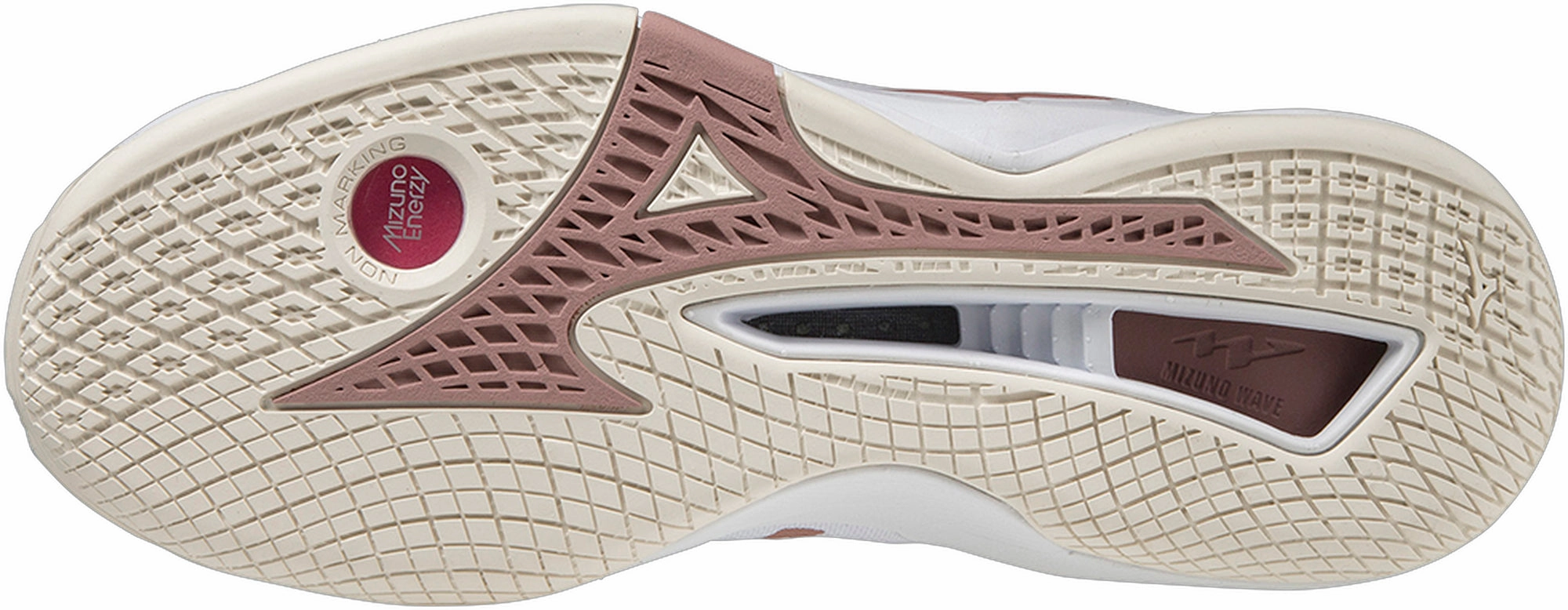 Mizuno Wave Stealth Neo Womens Netball Shoes - White Kick Style Moisture Wicking Lining