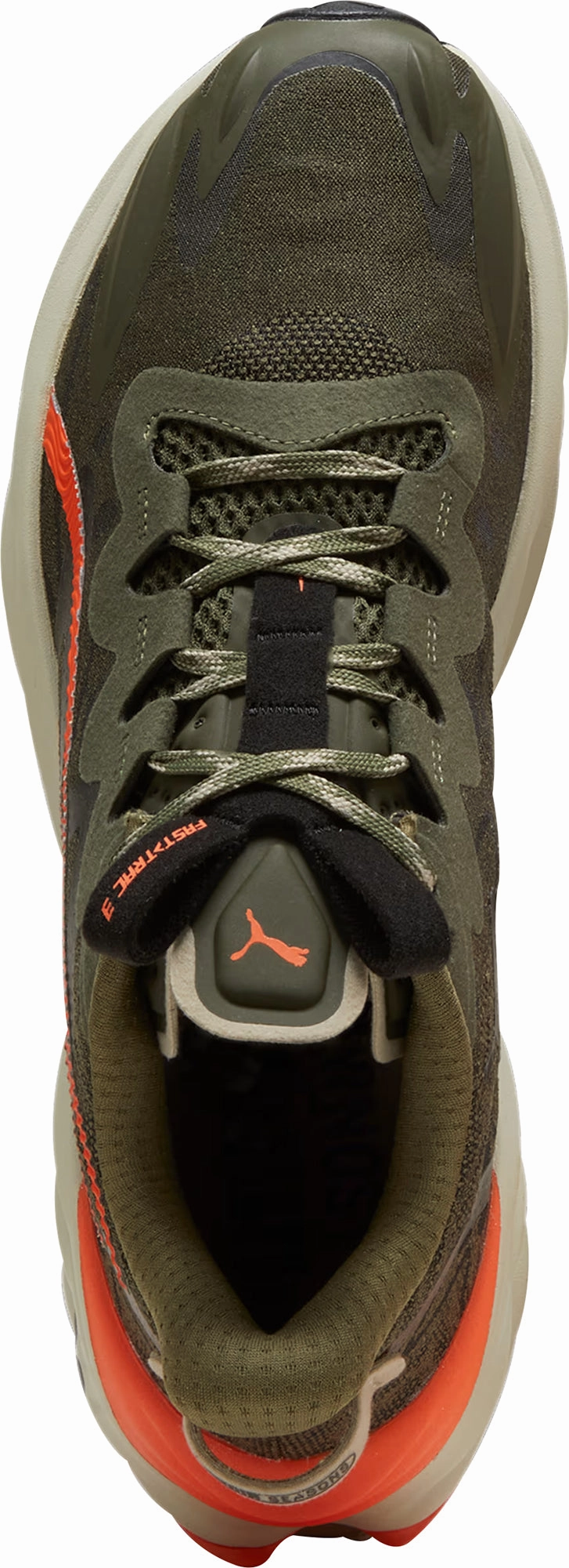 textured - lining shoes Carbon plate Puma Fast-Trac Nitro 3 Mens Trail Running Shoes - Green