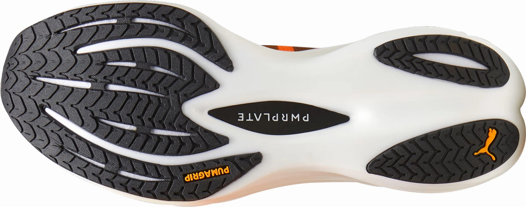 Supportive Lining Puma Deviate Nitro 3 Womens Running Shoes - Orange