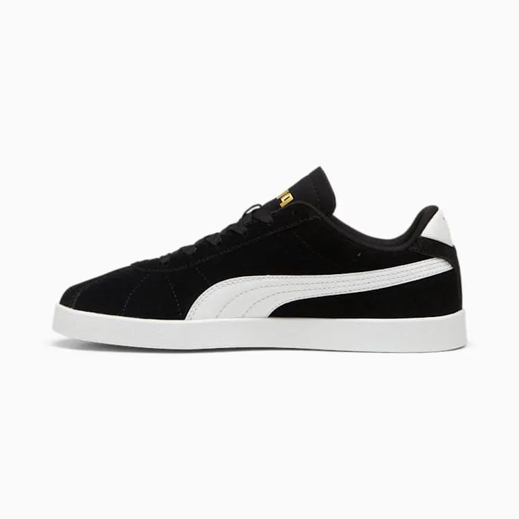 Puma Men's Club Ii Black/White Sneaker Shoes Shoe Game All Daywear