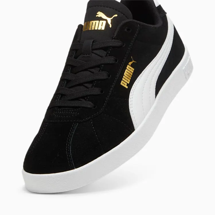 Puma Men's Club Ii Black/White Sneaker Shoes Blossom Step Stylish Appearance