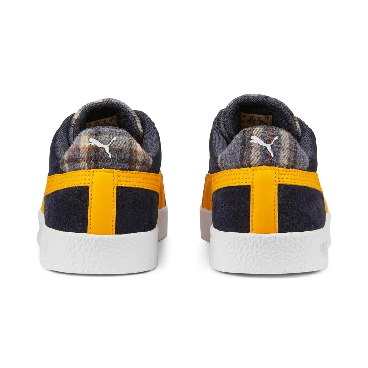 Puma Men's Club Navy/Yellow Plaid Shoe Star Hike