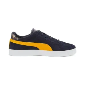 Puma Men's Club Navy/Yellow Plaid Shoe All Day Wear