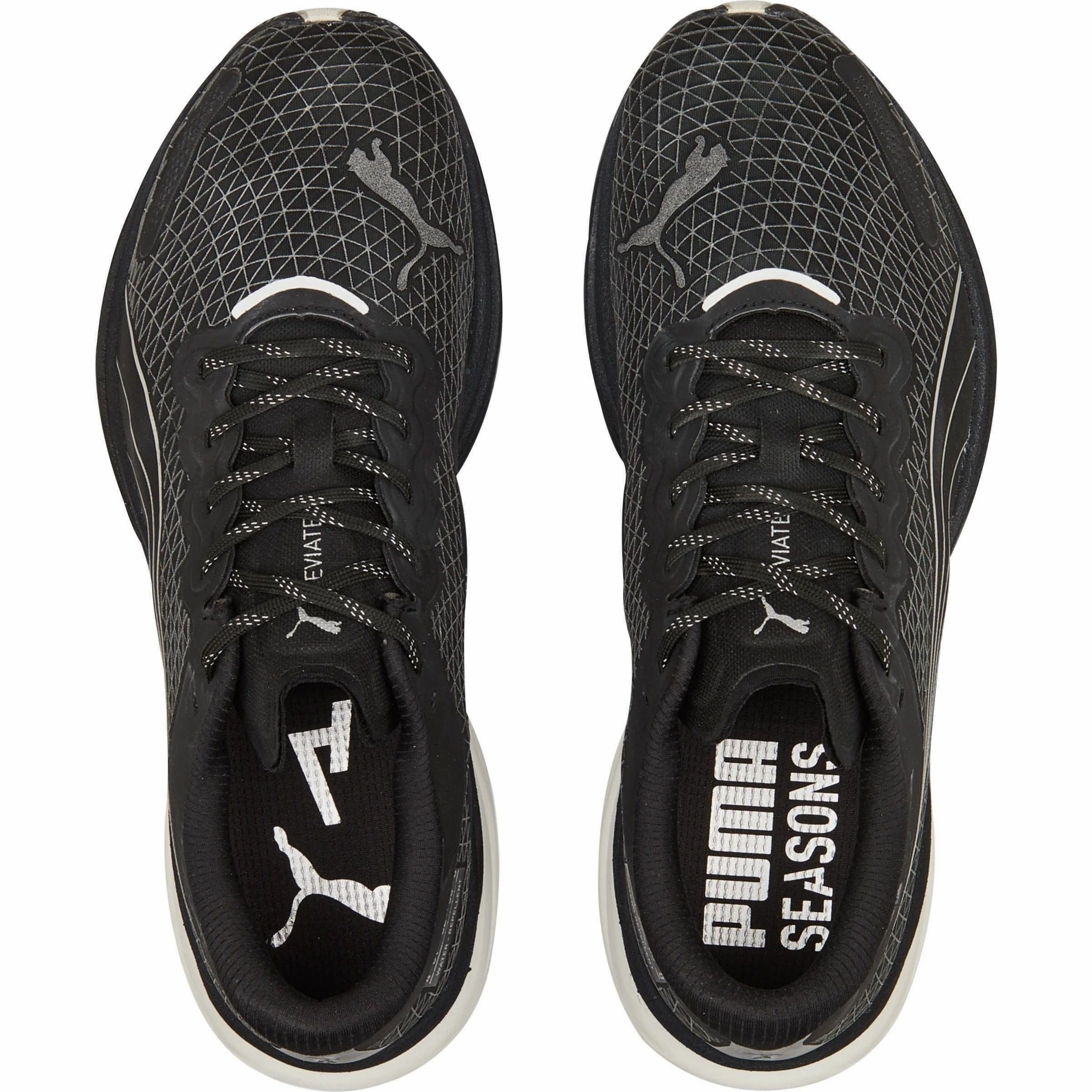 Puma Deviate Nitro 2 WTR Mens Running Shoes - Black Blown Rubber Compound