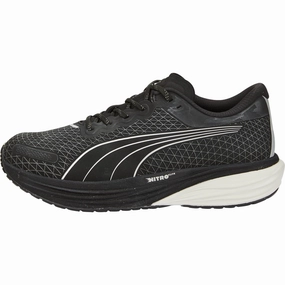 Puma Deviate Nitro 2 WTR Mens Running Shoes - Black breathable - membrane