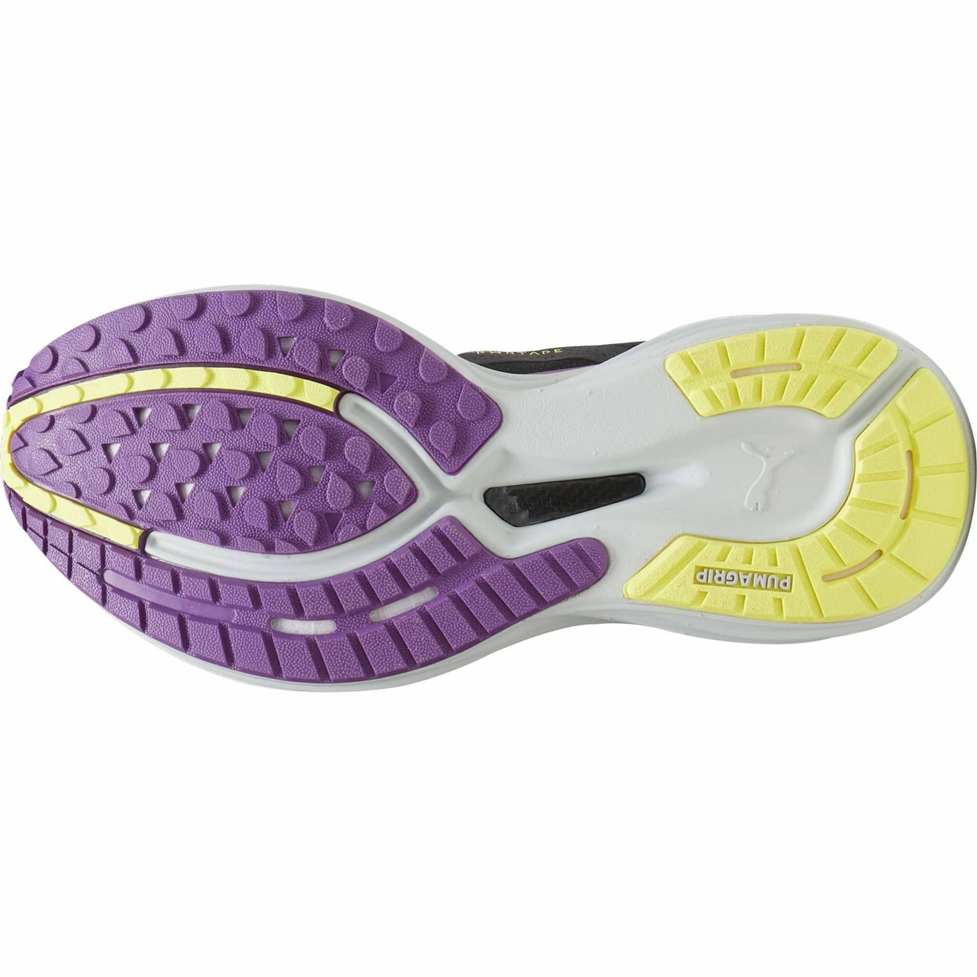 Comfort Heel Stretchable Puma Deviate Nitro 2 WTRepel Womens Running Shoes - Black