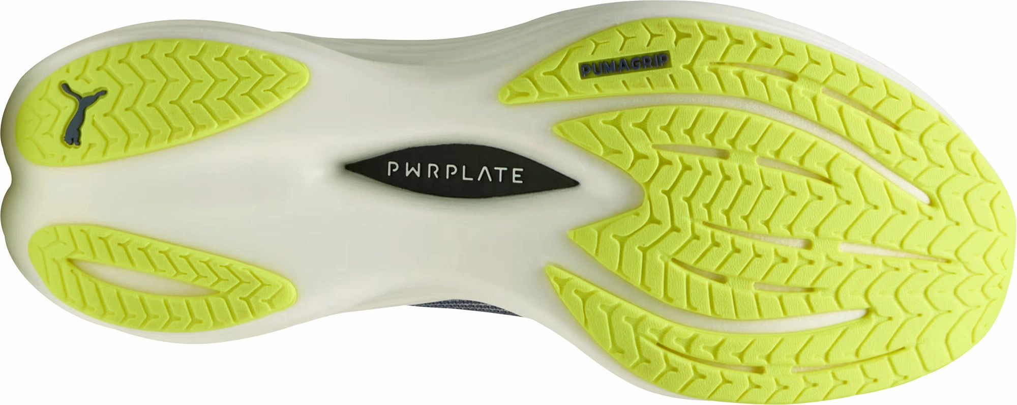 Waffle Traction Outsole Puma Deviate Nitro 3 Mens Running Shoes - Blue