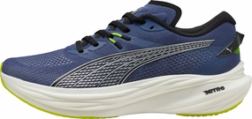 Synthetic Upper Puma Deviate Nitro 3 Mens Running Shoes - Blue