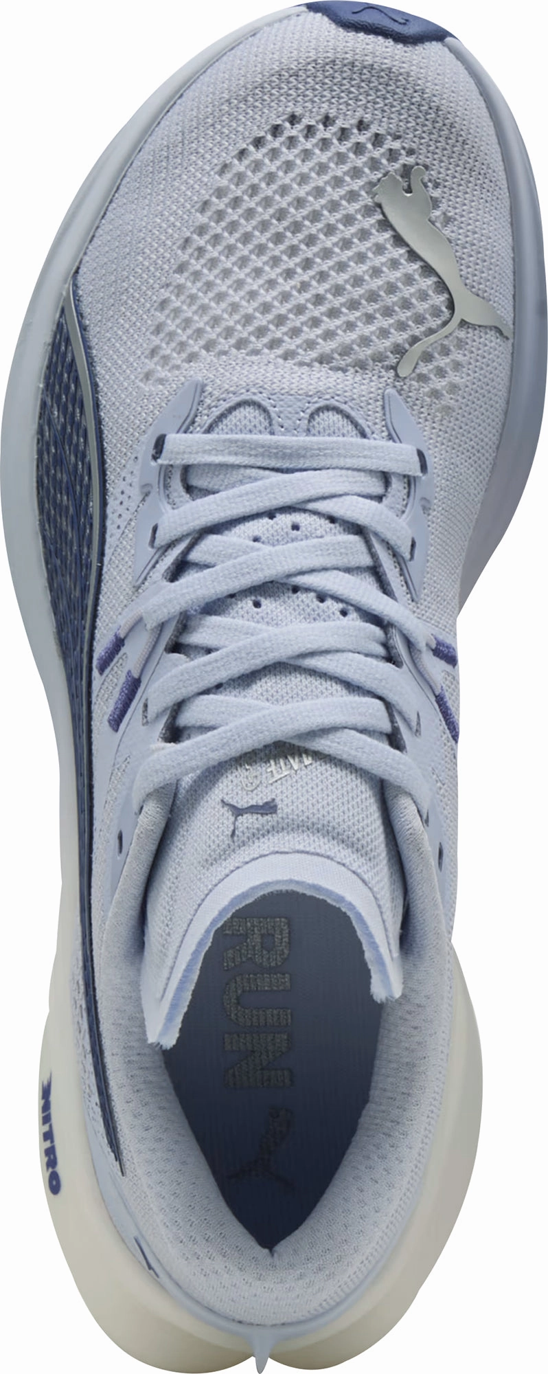 Puma Deviate Nitro 3 Womens Running Shoes - Blue Arch Contour Design Ultimate Comfort