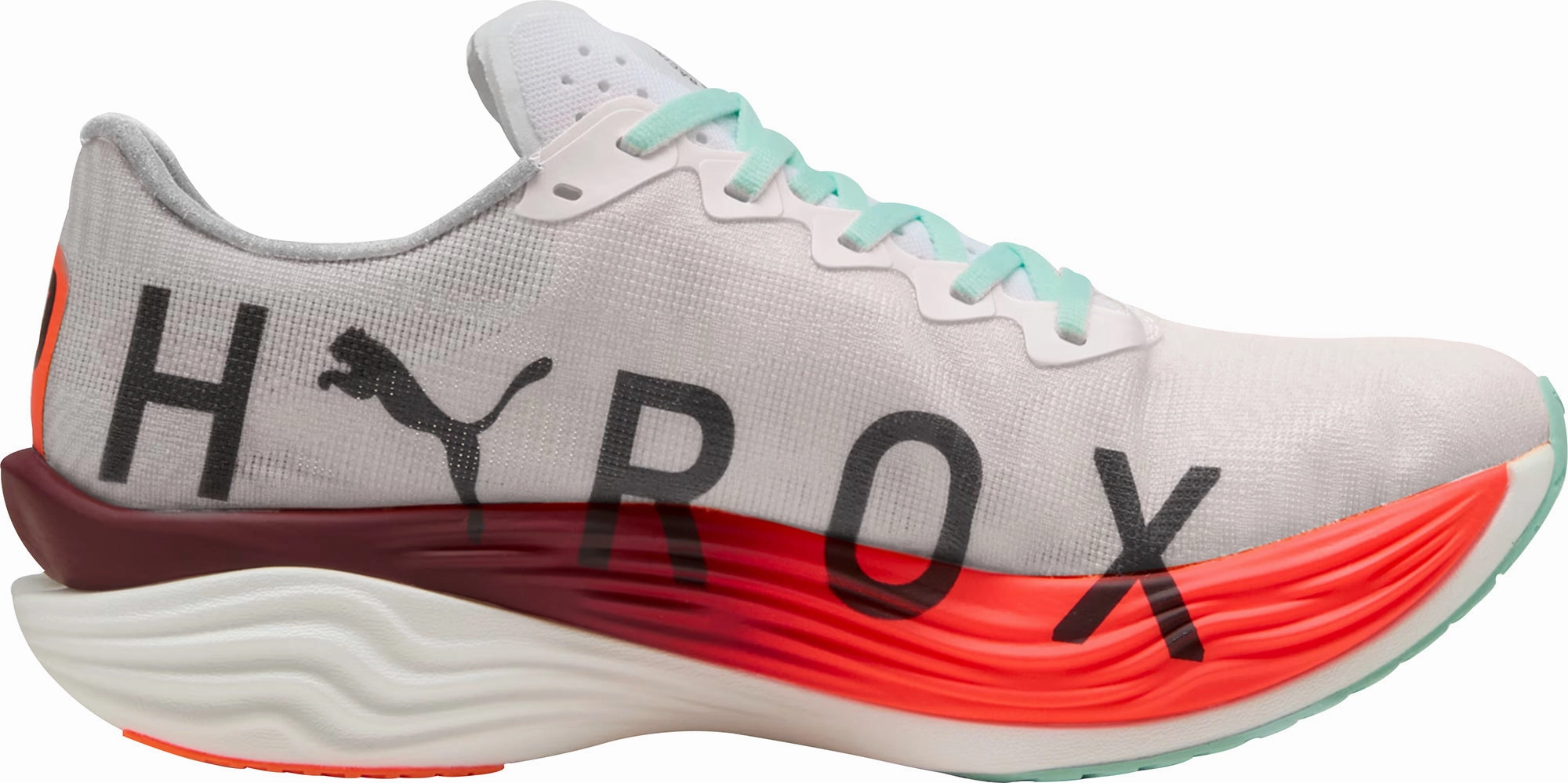 Puma Deviate Nitro Elite 3 HYROX Womens Running Shoes - White social - event running gear lightweight foam