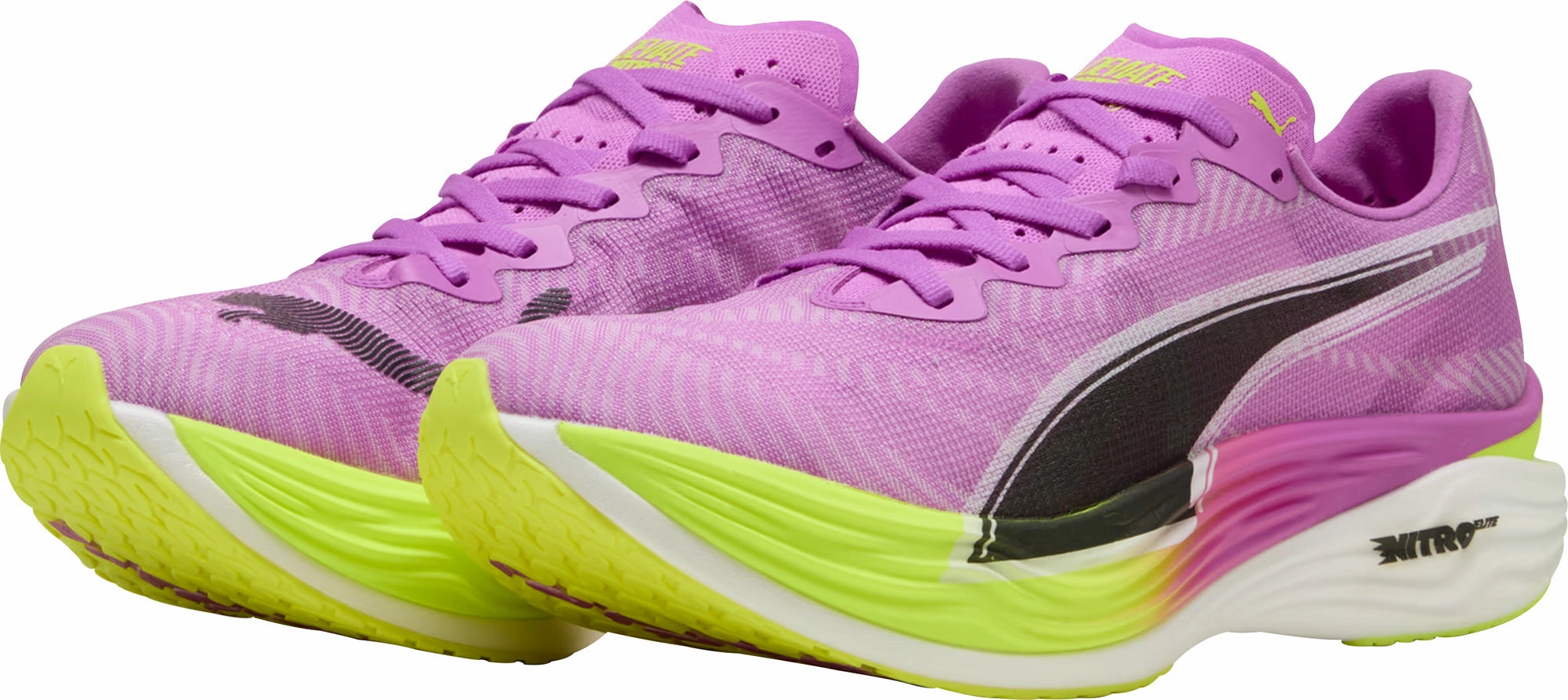 Torsional Rigidity System Puma Deviate Nitro Elite 3 Mens Running Shoes - Purple