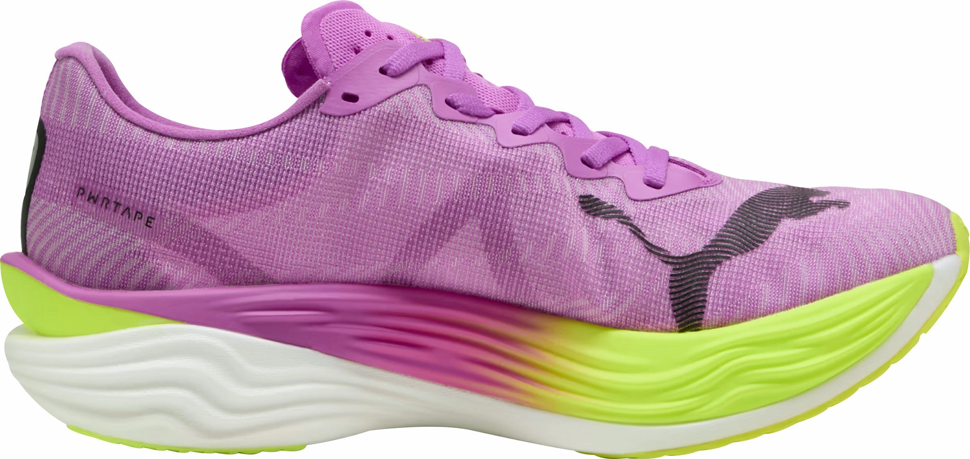 Puma Deviate Nitro Elite 3 Mens Running Shoes - Purple metatarsal - support running shoes Compression Resilience