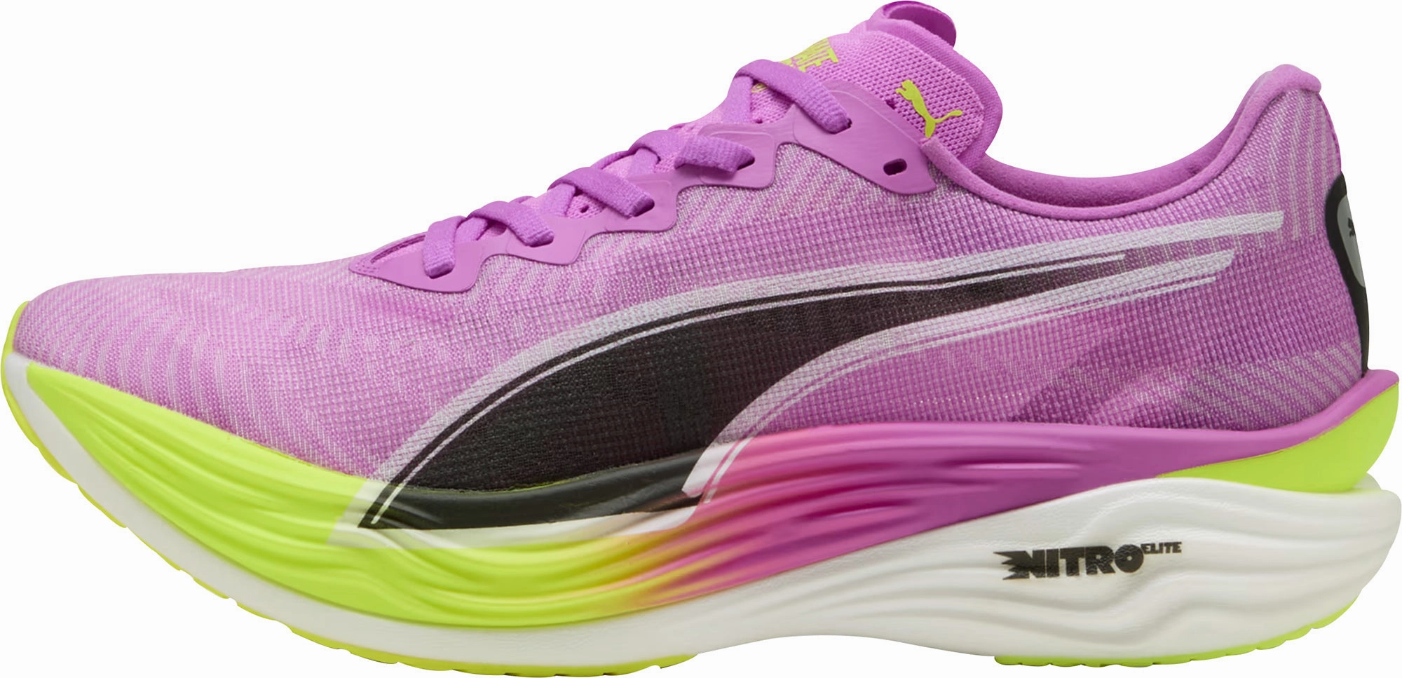 Torsion Guide Puma Deviate Nitro Elite 3 Mens Running Shoes - Purple