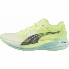 Grip Control Torsional Control Puma Deviate Nitro Elite Racer Womens Running Shoes - Yellow