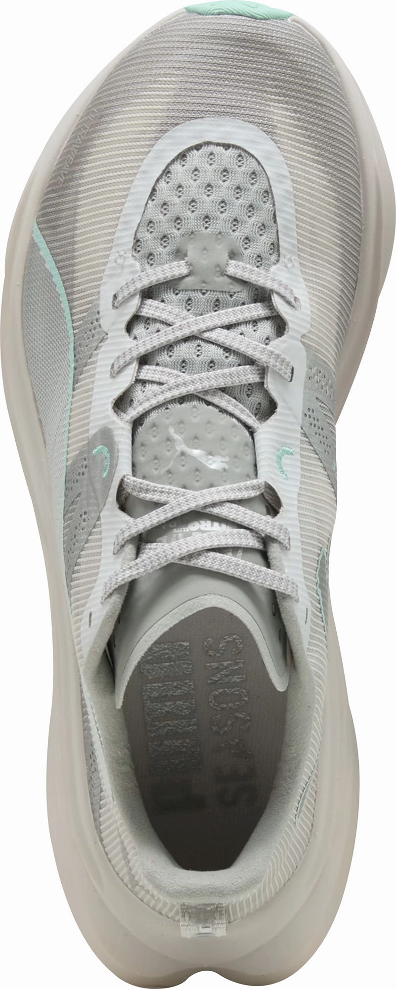 Puma Deviate Nitro Elite Womens Trail Running Shoes - Grey Cushion Layer Elastic Lace Technology