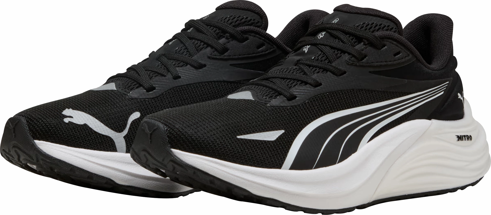 Puma Electrify Nitro 4 Junior Running Shoes - Black EVA Composite