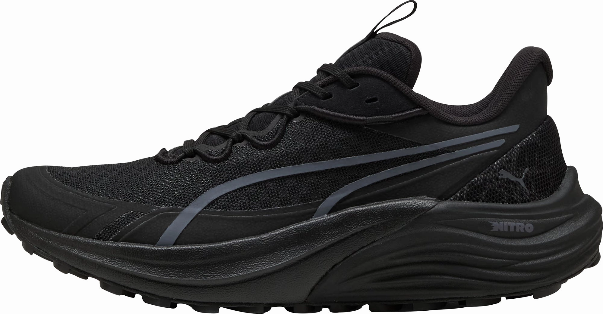 street forefoot Puma Electrify Nitro 4 Mens Trail Running Shoes - Black