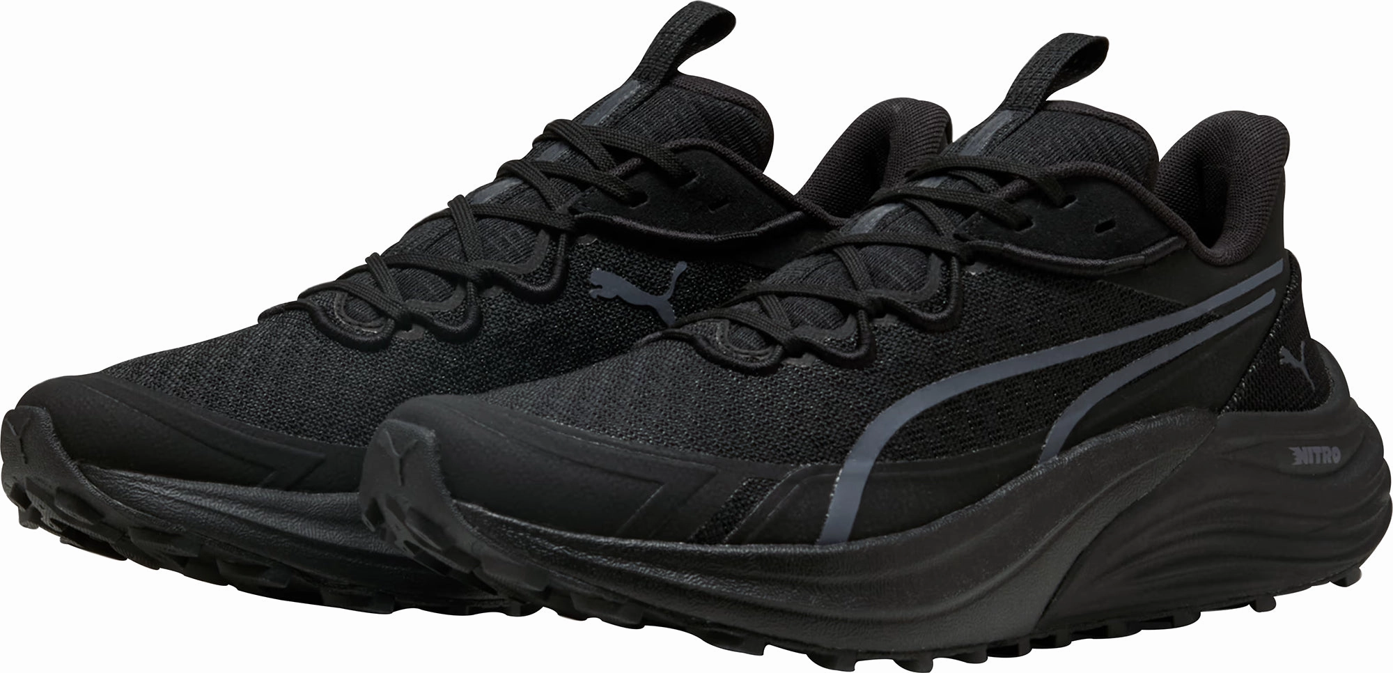 Puma Electrify Nitro 4 Mens Trail Running Shoes - Black bmx shoes