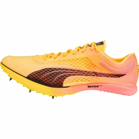 Puma evoSpeed Distance Nitro Elite   2 Running Spikes - Orange Airflow Technology Inner lining
