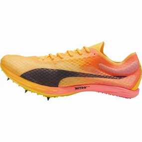 Puma evoSpeed Distance Nitro Elite   4 Running Spikes - Orange Dry Pitch