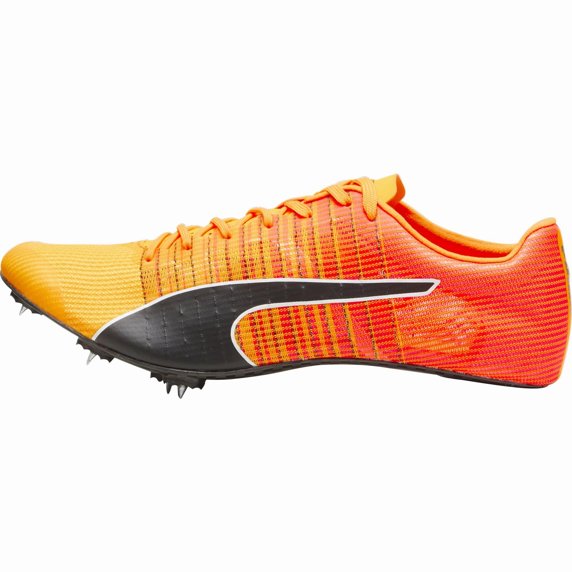 3D Texture Training Field Puma evoSpeed Future Faster   4 Running Spikes - Orange
