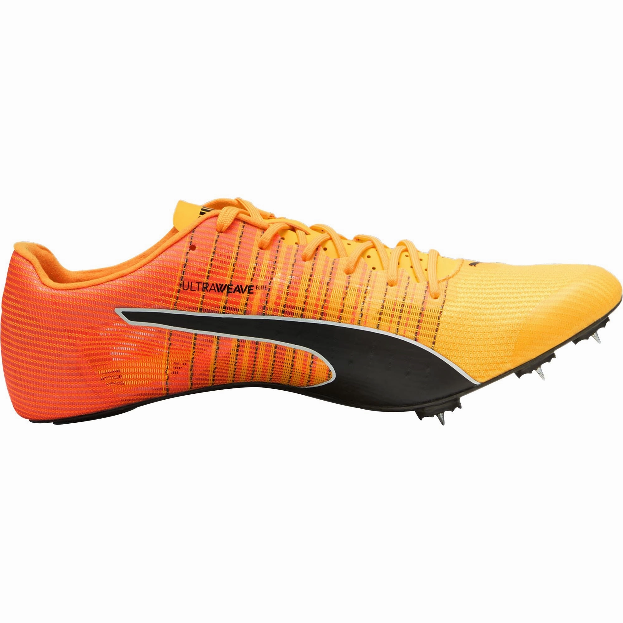 Puma evoSpeed Future Faster   4 Running Spikes - Orange Team Play Youth Power