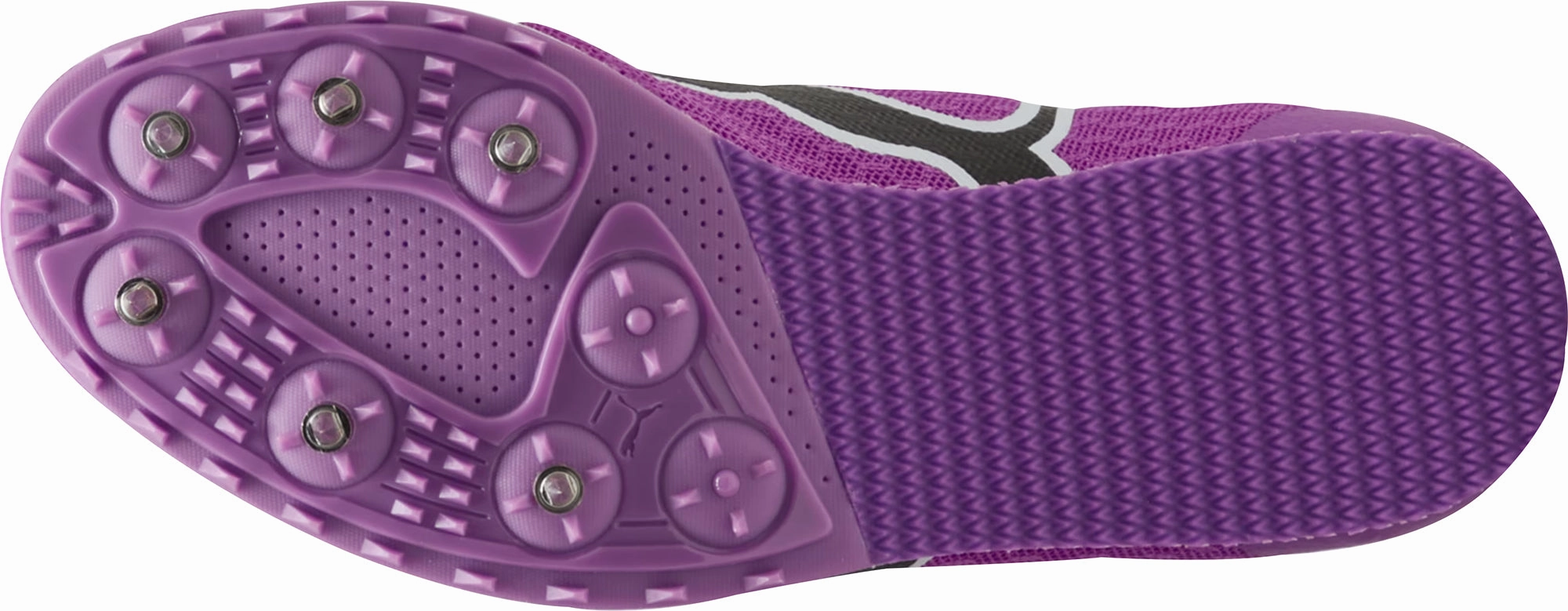 Puma evoSpeed Star 9 Junior Running Spikes - Purple Anti Odor Flexible frame