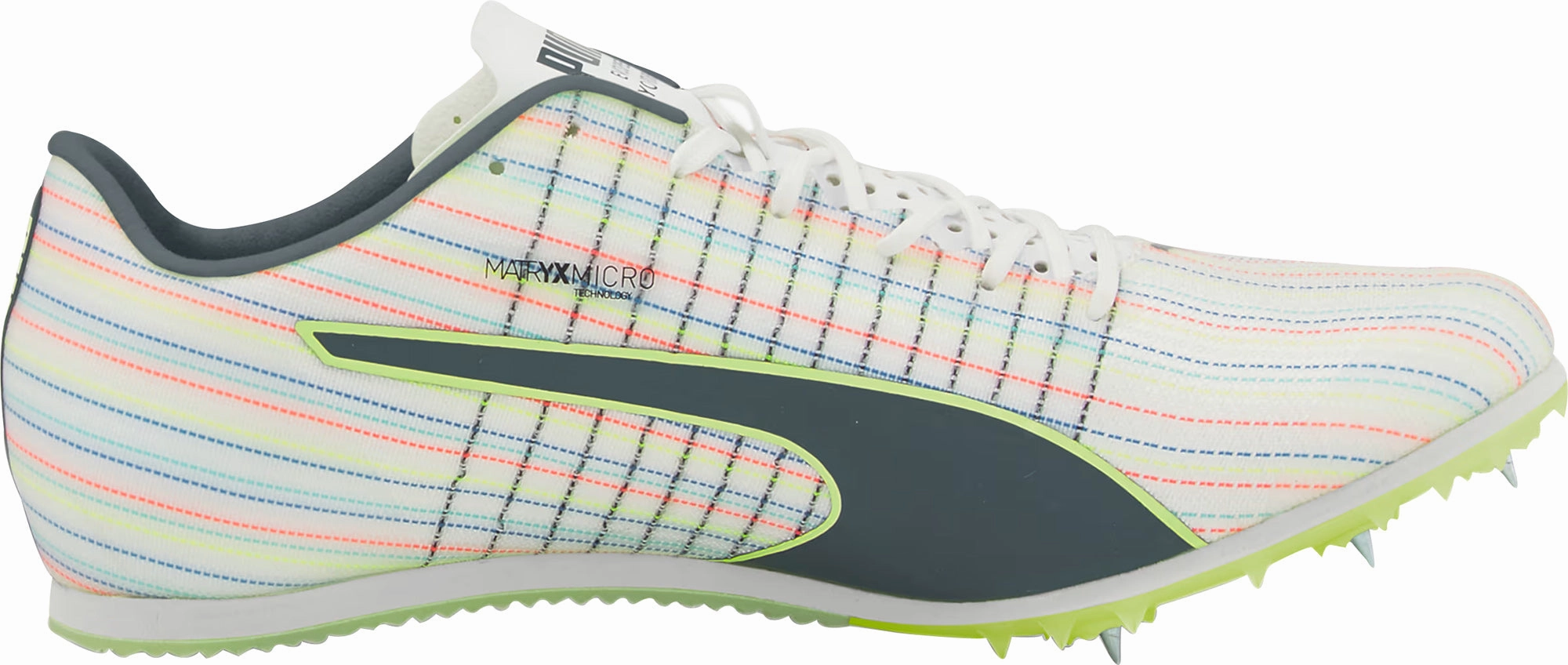 Cushioned Memory Foam slip-resistant Puma evoSpeed Tokyo Future 3 Jump Field Event Spikes - White