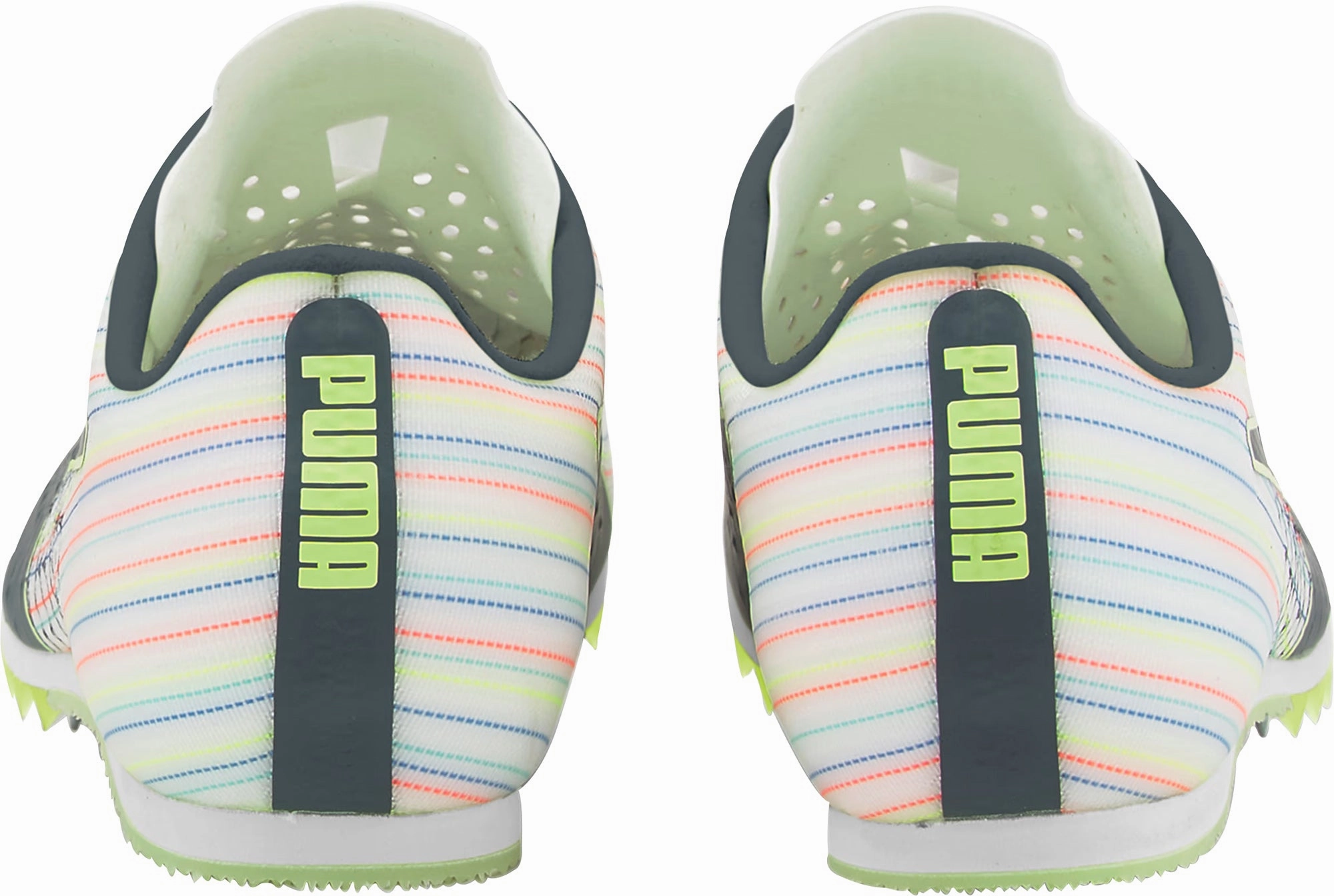 Wireless Lacing Tech Puma evoSpeed Tokyo Future 3 Jump Field Event Spikes - White