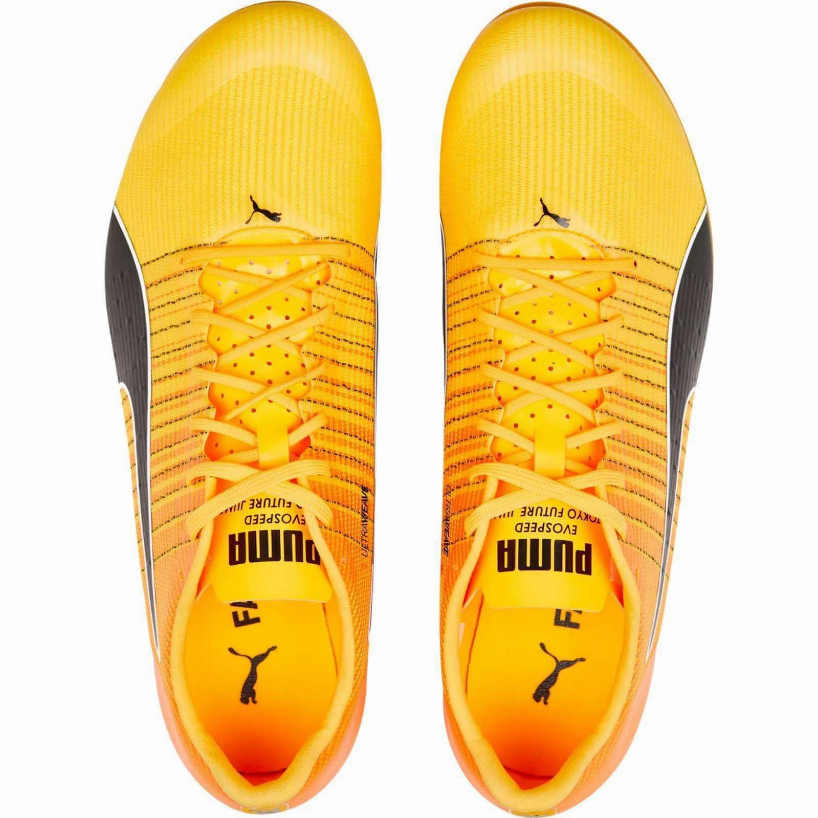 Sustainable Construction Puma evoSpeed Tokyo Future 4 Jump Field Event Spikes - Orange