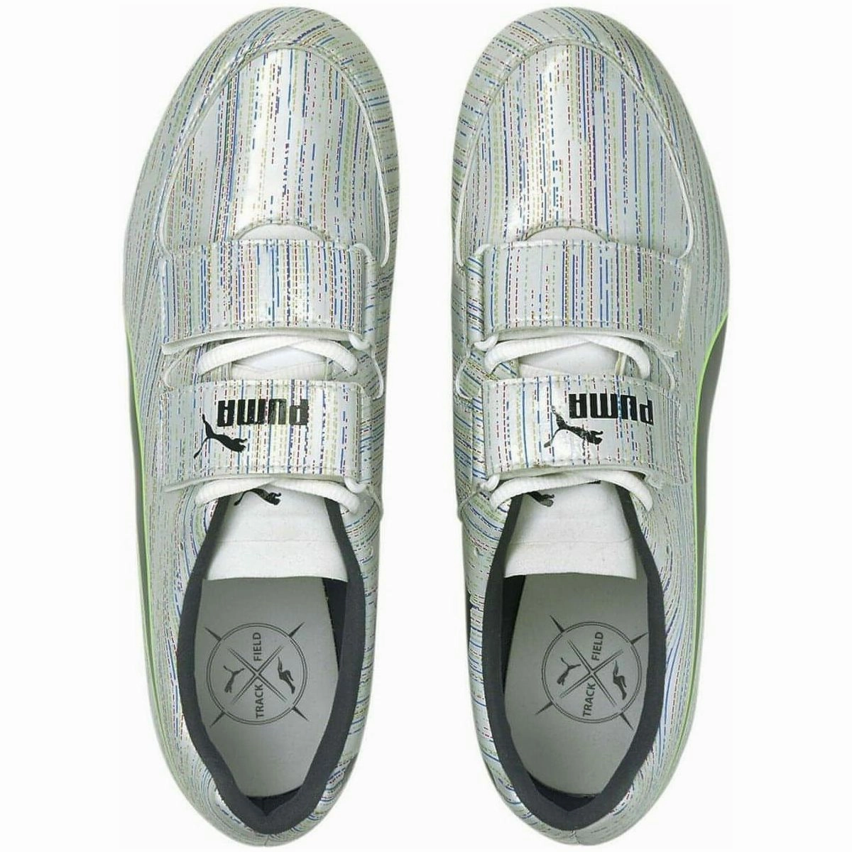 Puma evoSpeed Triple Jump & Pole Vault Field Event Spikes - White Easy Motion