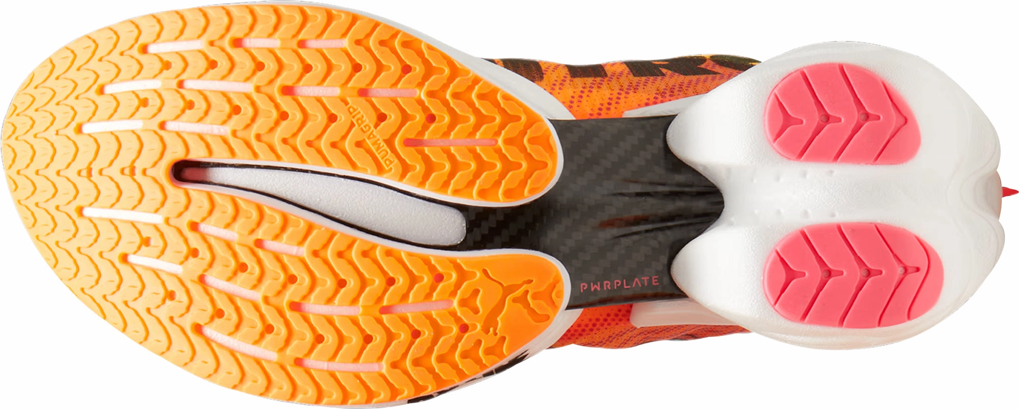 Puma Fast-R Nitro Elite 2 Mens Running Shoes - Orange Snug heel