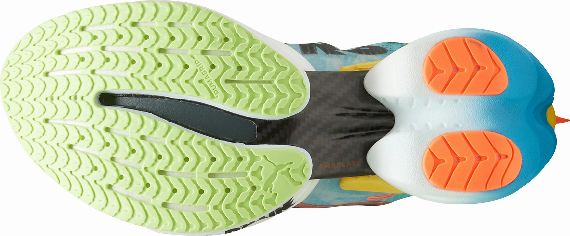 Puma Fast-R Nitro Elite 2 Womens Running Shoes - Green Rainy Weather Running Padded collar design