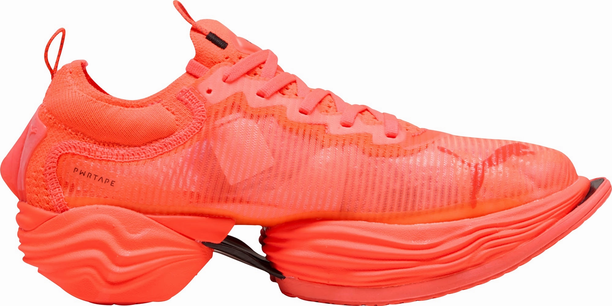 Puma Fast-R Nitro Elite 2 Womens Running Shoes - Red Memory Foam Ankle Support buckle shoes