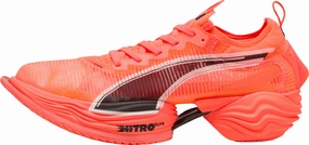 narrow - toe - box shoes Replaceable Insole Puma Fast-R Nitro Elite 2 Womens Running Shoes - Red