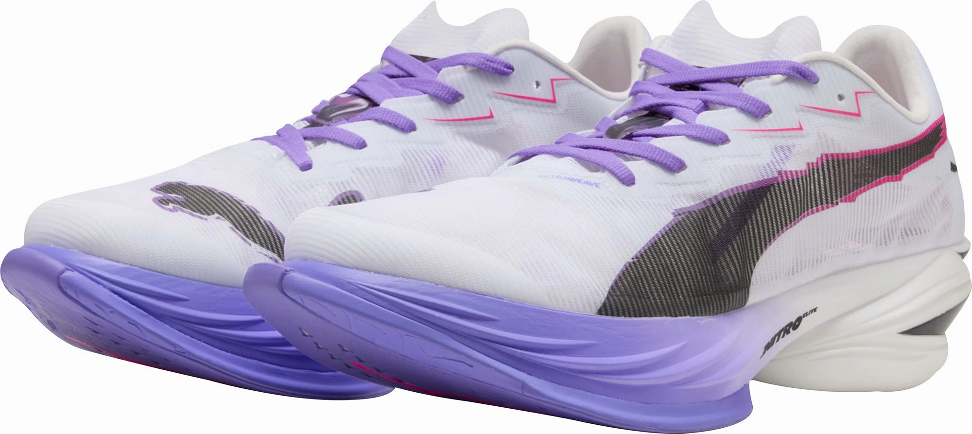 Puma Fast-R Nitro Elite 3 Mens Running Shoes - White All Use Memory Foam Footbed