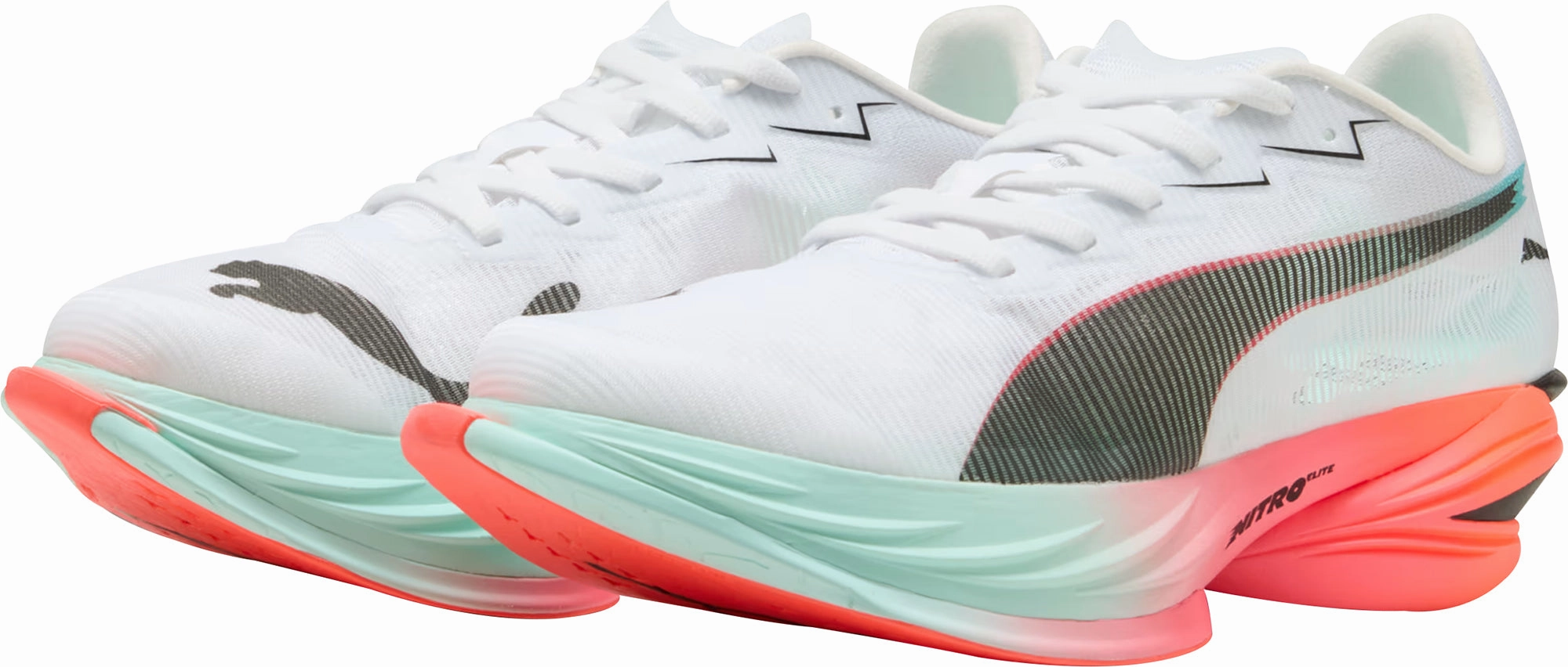 indoor - only shoes Puma Fast-R Nitro Elite 3 Womens Running Shoes - White