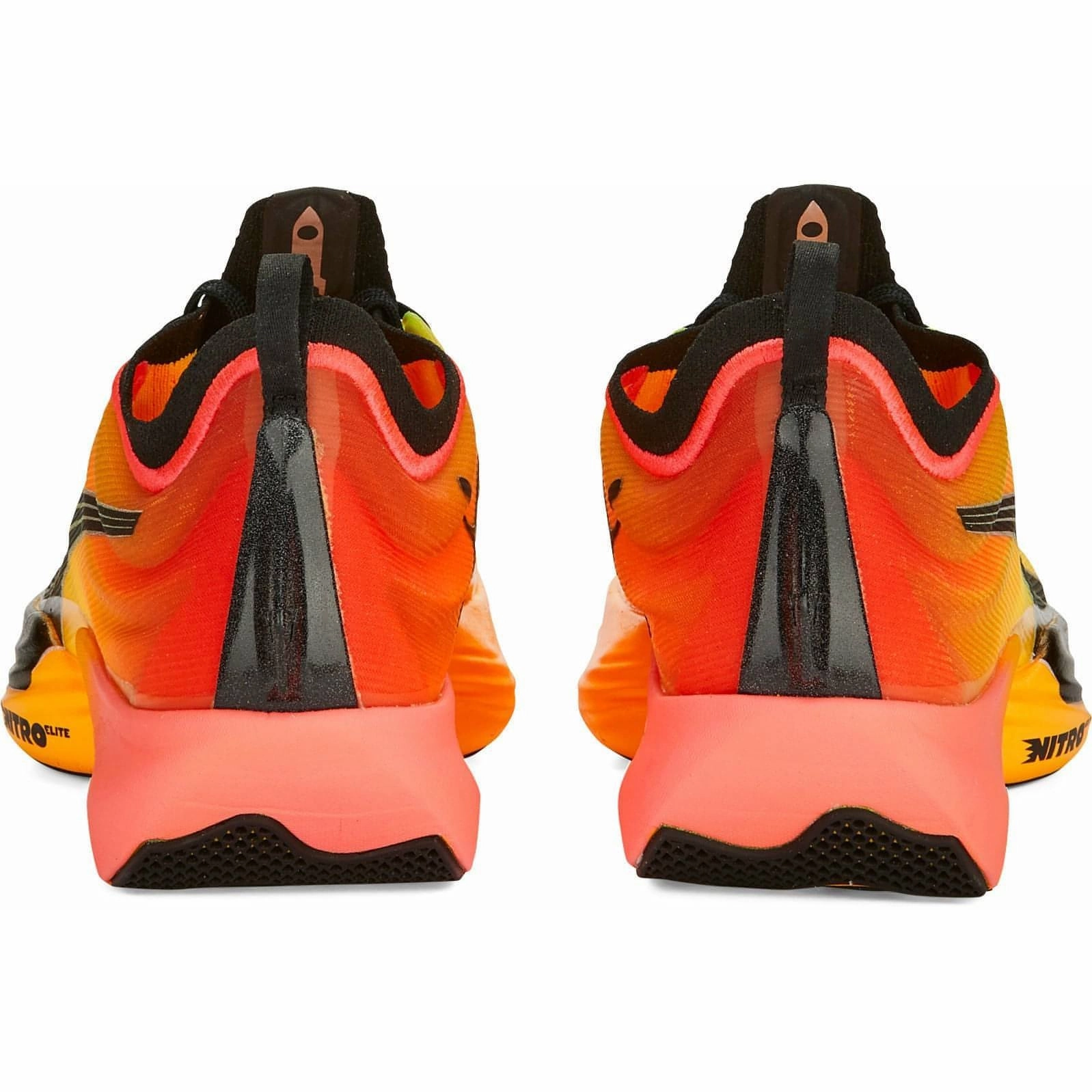 Puma Fast-R Nitro Elite Fireglow Mens Running Shoes - Yellow Multi Layer Midsole