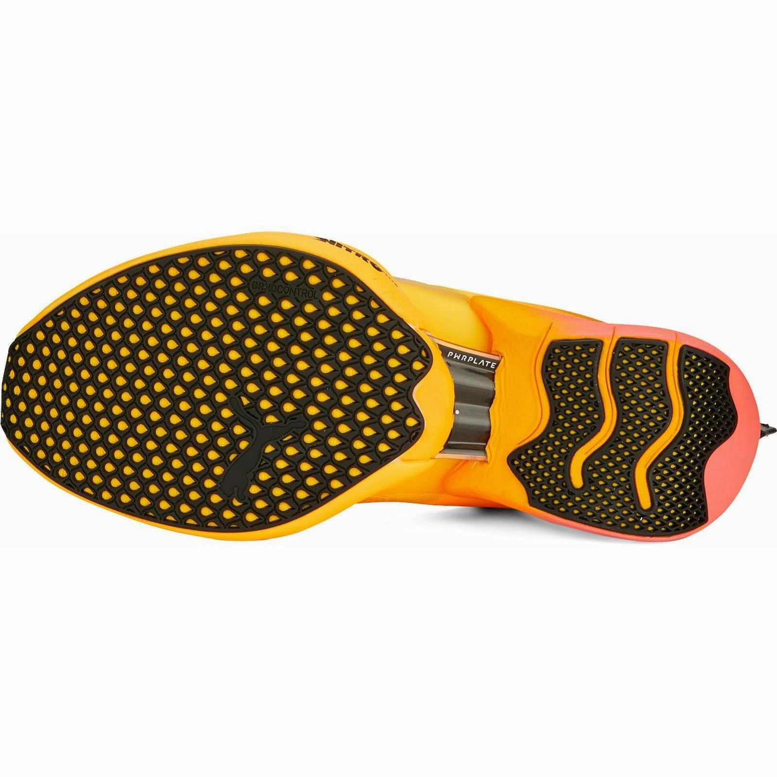 Quality HookAndLoop Puma Fast-R Nitro Elite Fireglow Mens Running Shoes - Yellow