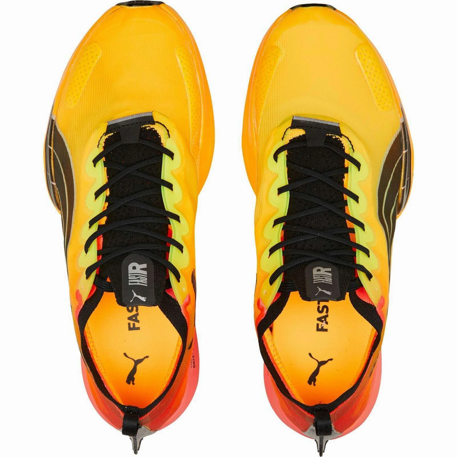 Innovative Features Sensational traction Puma Fast-R Nitro Elite Fireglow Mens Running Shoes - Yellow
