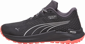 Multi   Directional Flex sports shoe gear Puma Fast-Trac Nitro GORE-TEX Womens Trail Running Shoes - Black