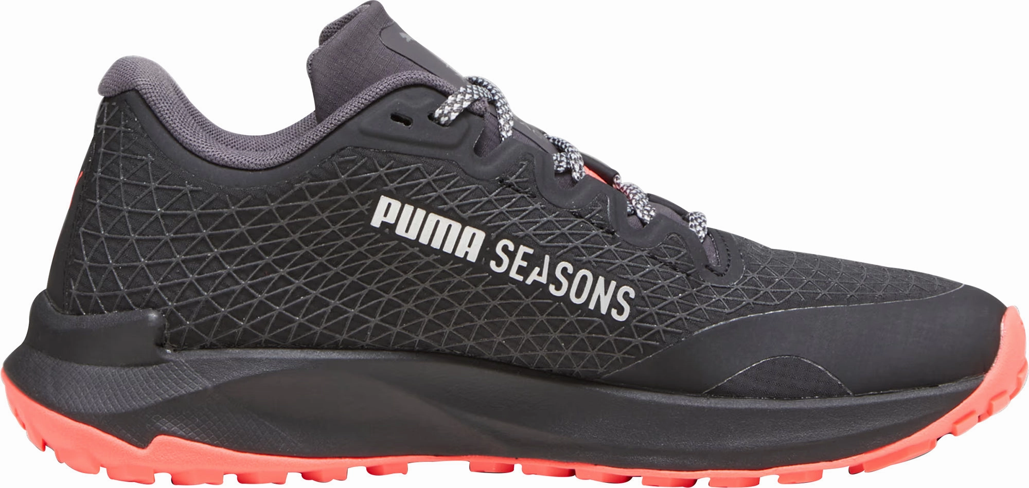 Trail grip Pressure Relief Inserts Puma Fast-Trac Nitro GORE-TEX Womens Trail Running Shoes - Black